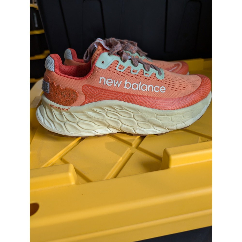 New Balance Fresh Foam X More Trail v3 Coral Orange Womens 11